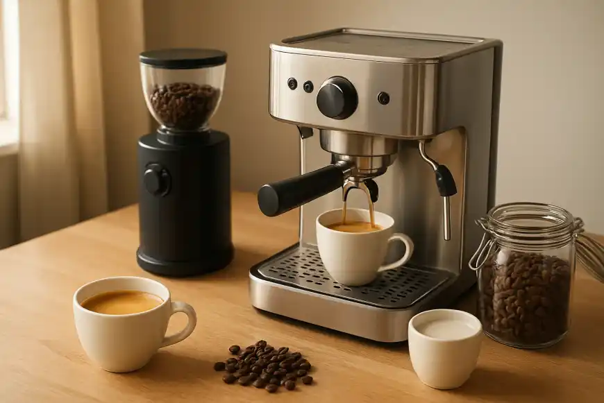 Editorial photograph related to budget home espresso setup checklist