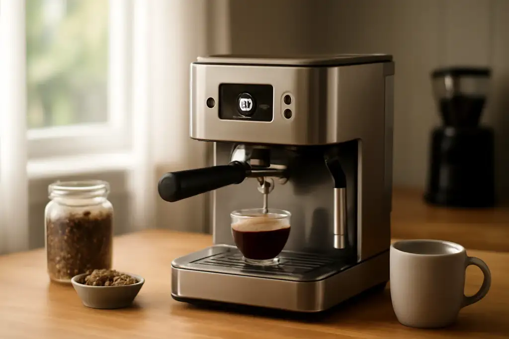 Editorial photograph related to PID controller espresso machine