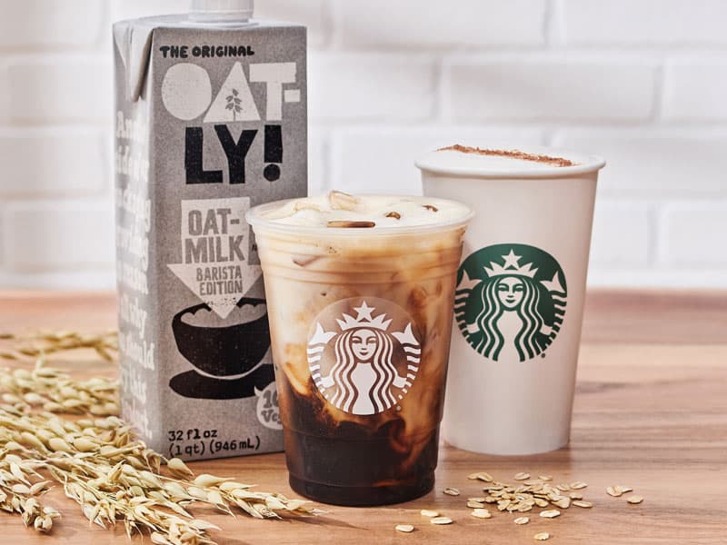 Starbucks uses is Oatly Barista Edition